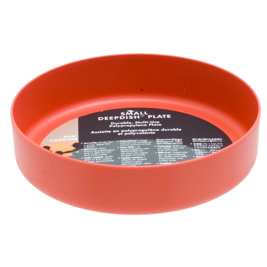 Schaal MSR Deep Dish Plate Small Red