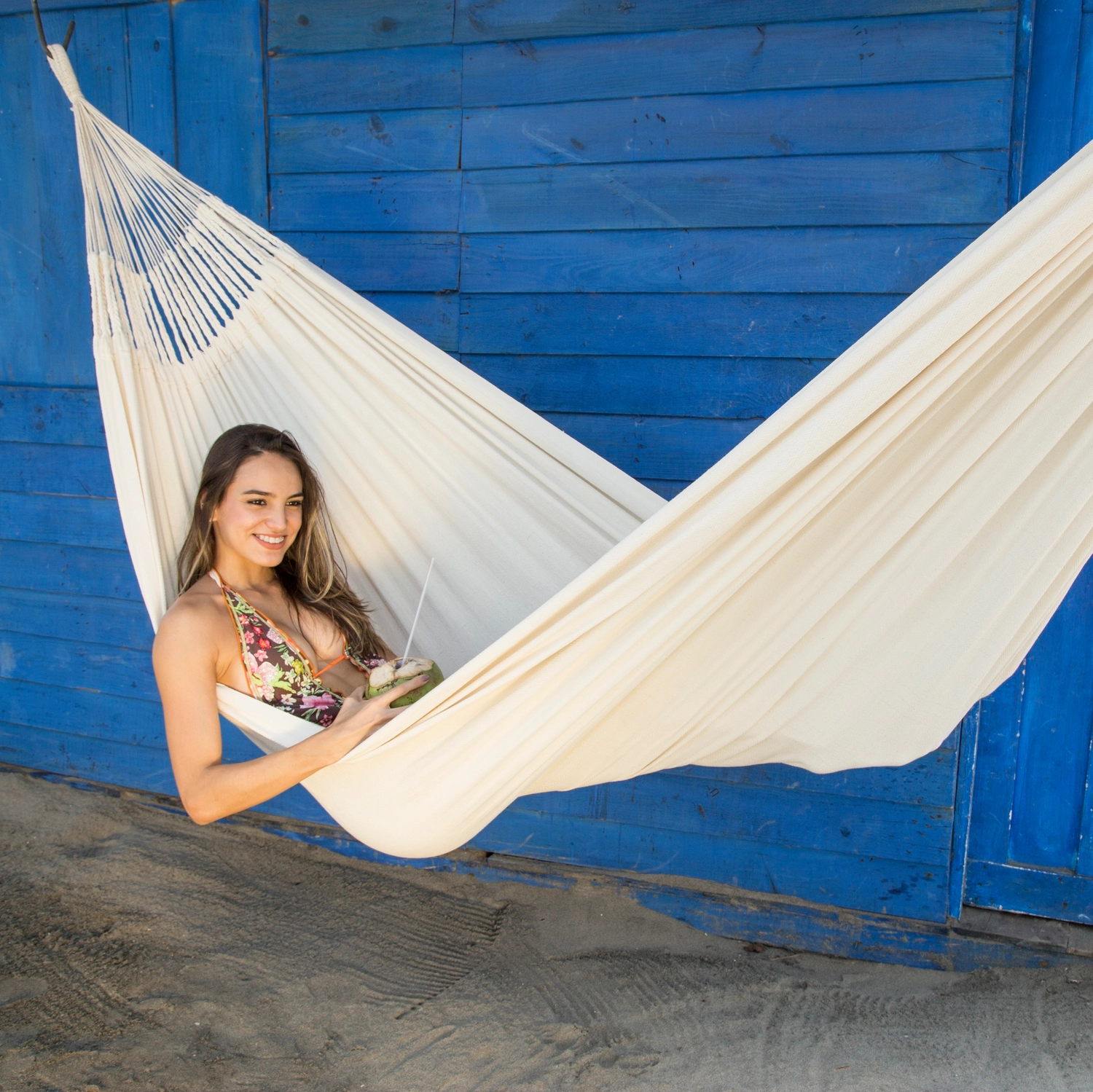 Hangmat Tropilex Single Classic White - Afbeelding 2