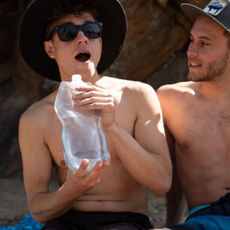 Waterfles Platypus Softbottle PP Wit 1 Liter - Afbeelding 2