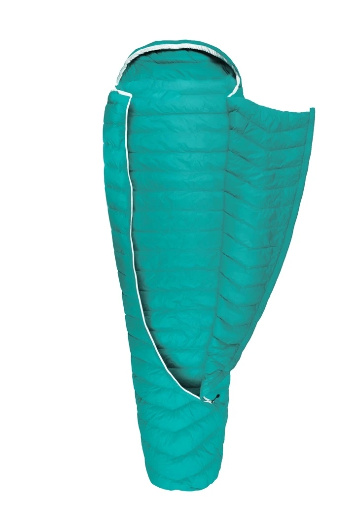 Slaapzak Grüezi Biopod DownWool Extreme Light 175 Viridian Green - Afbeelding 2