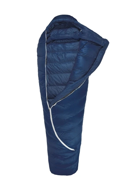 Slaapzak Grüezi Biopod DownWool Ice 185 Night Blue - Afbeelding 2