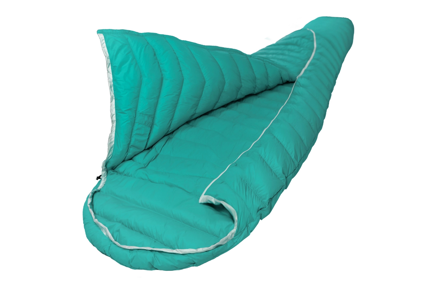 Slaapzak Grüezi Biopod DownWool Extreme Light 175 Viridian Green - Afbeelding 3