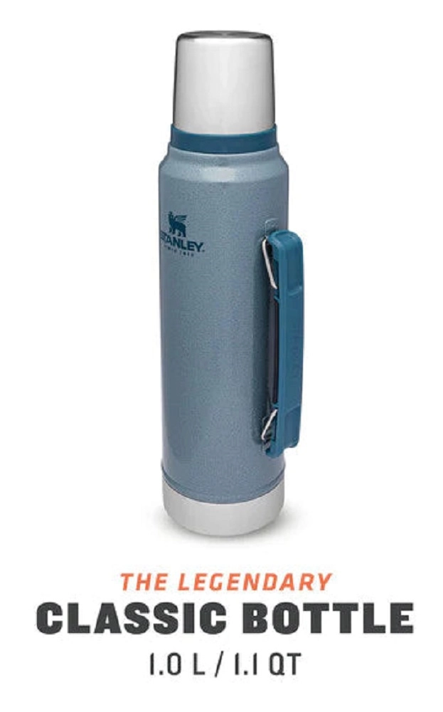 Thermosfles Stanley The Legendary Classic Bottle Hammertone Ice 1L - Afbeelding 3