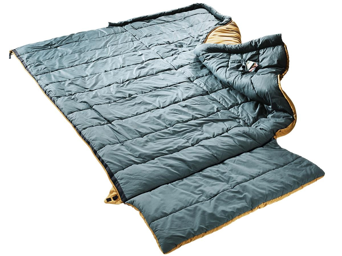 Slaapzak Deuter Orbit SQ -5G Zip Right Caramel Teal - Afbeelding 2