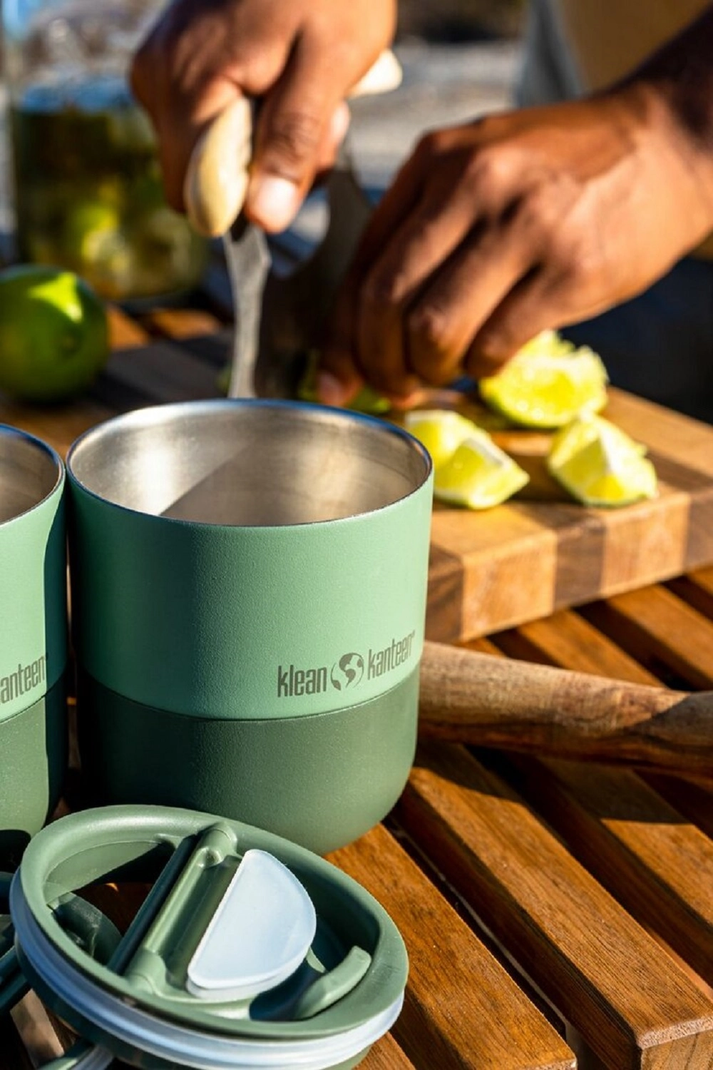 Thermosbeker Klean Kanteen Lowball Sea Spray 296 Ml - Afbeelding 4