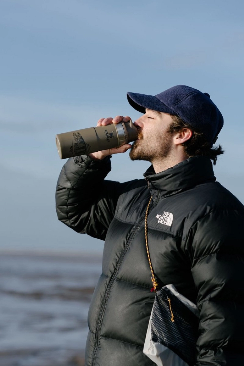 Thermosbeker Stanley The Trigger Action Travel Mug Tan Peter Perch 0,47L - Afbeelding 4