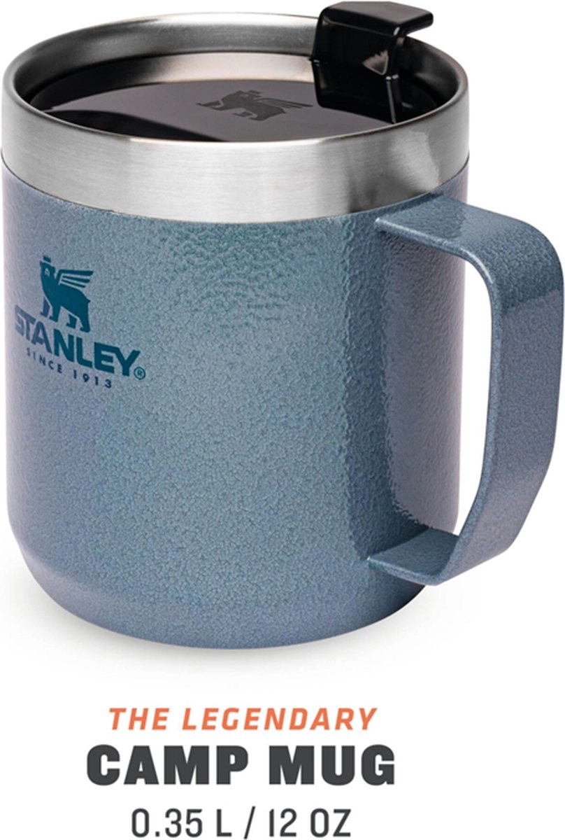 Thermosbeker Stanley The Legendary Camp Mug Hammertone Ice 0,35L - Afbeelding 4