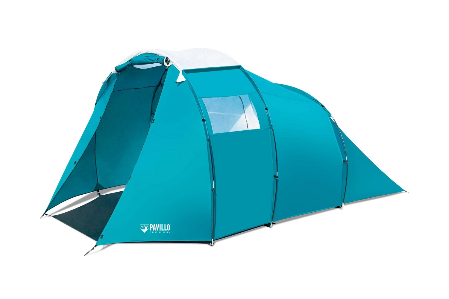 Tent Pavillo Family Dome X4 Voortent Blauw