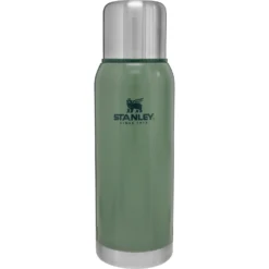 Thermosfles Stanley Adventure Vacuum Bottle Hammertone Green 1L