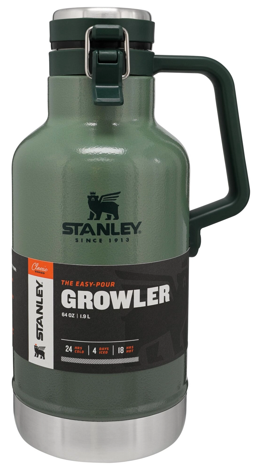 Thermosfles Stanley Classic Beer Growler Hammertone Green 1,9L - Afbeelding 3