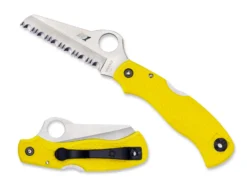 Vouwmes Spyderco Saver Salt Serrated Yellow
