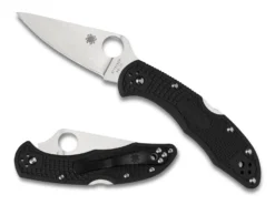 Vouwmes Spyderco Delica 4 Flat Ground Black