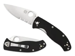 Vouwmes Spyderco Tenacious Serrated Black