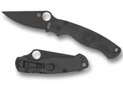 Vouwmes Paramilitary 2 PE Black Spyderco