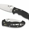 Vouwmes Manix II XL PE Zwart Ball Bearing Lock Spyderco