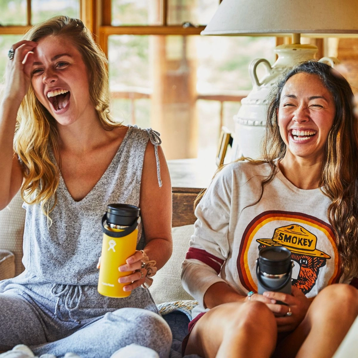 Thermosfles Hydro Flask Wide Mouth Flex Sip Lid Indigo 473 Ml - Afbeelding 3