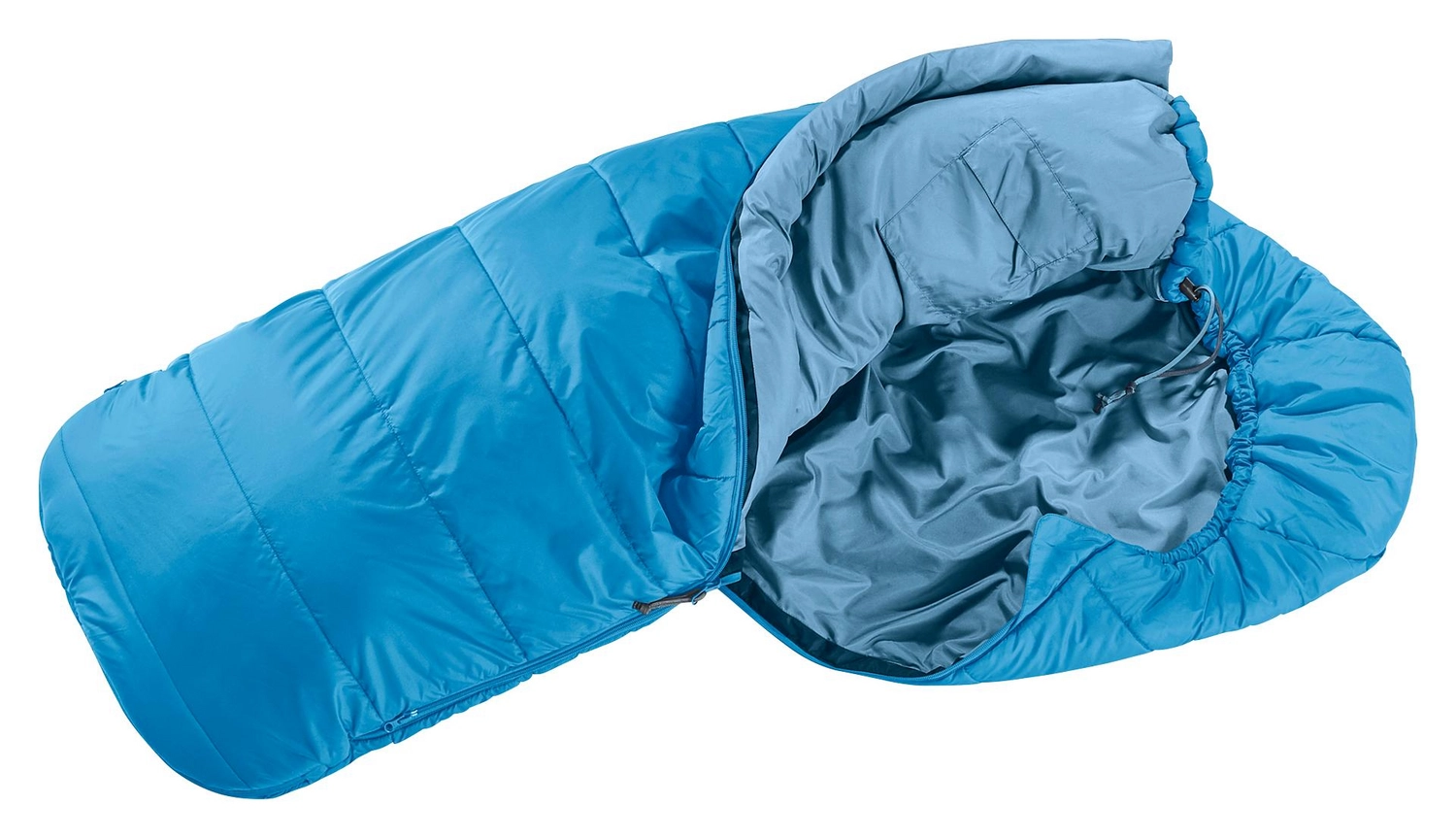 Slaapzak Deuter Starlight Reef Slate Blue - Afbeelding 3