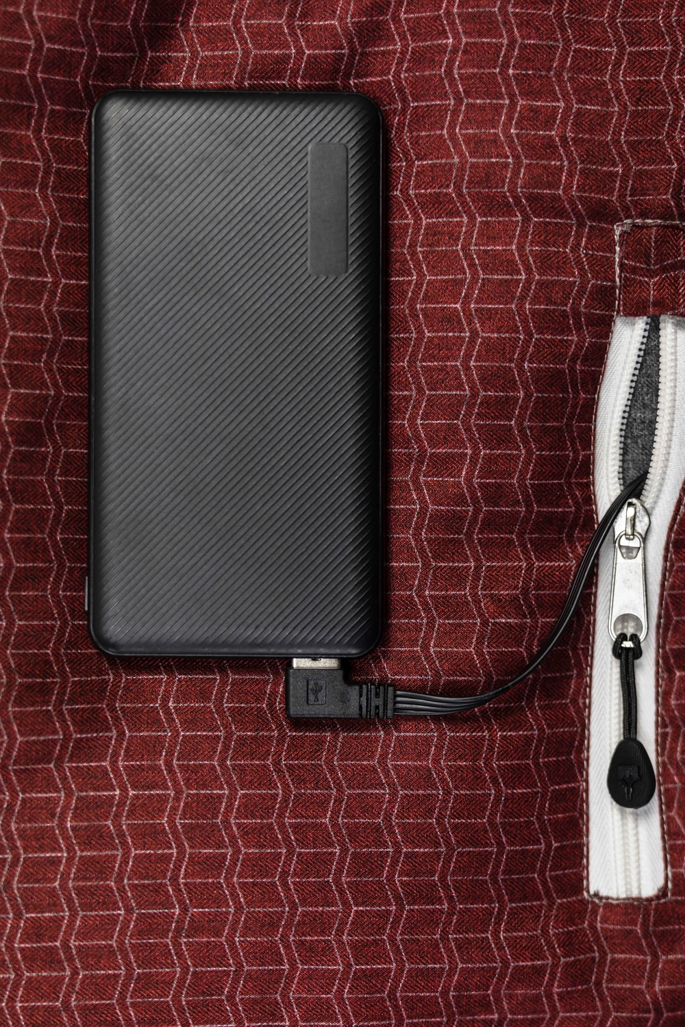 Slaapzak Grüezi Feater The Feet Heater Dark Red - Afbeelding 2