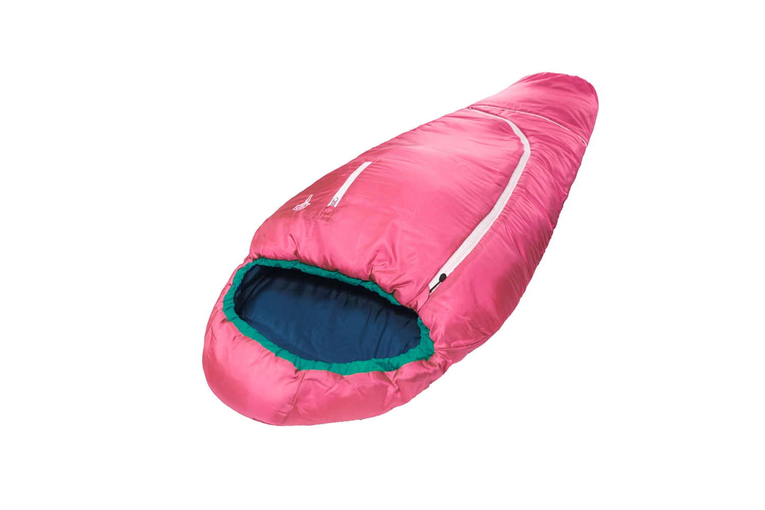 Slaapzak Grüezi Biopod Wolle Kids World Traveller Claret Red - Afbeelding 2