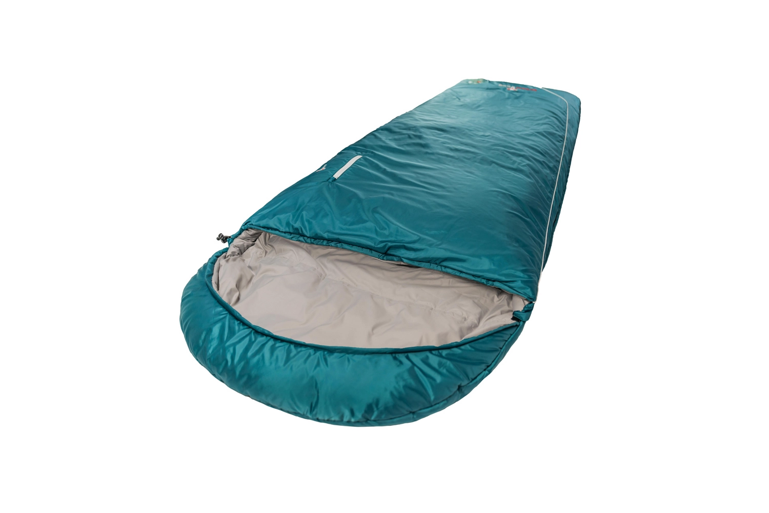 Slaapzak Grüezi Biopod Wolle Goas Comfort Links Dark Petrol - Afbeelding 2