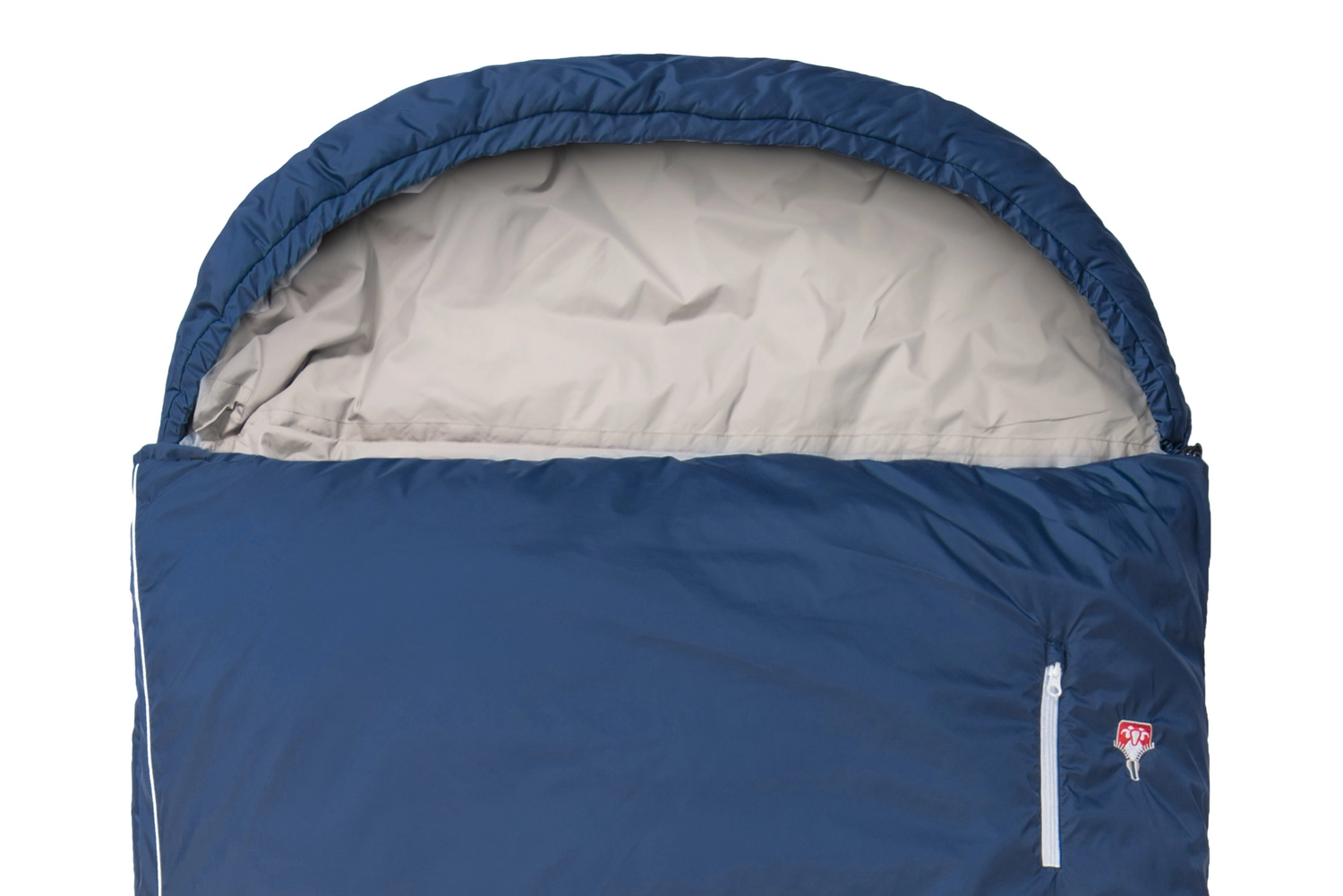 Slaapzak Grüezi Biopod Wolle Murmeltier Comfort XXL Rechts Night Blue - Afbeelding 5