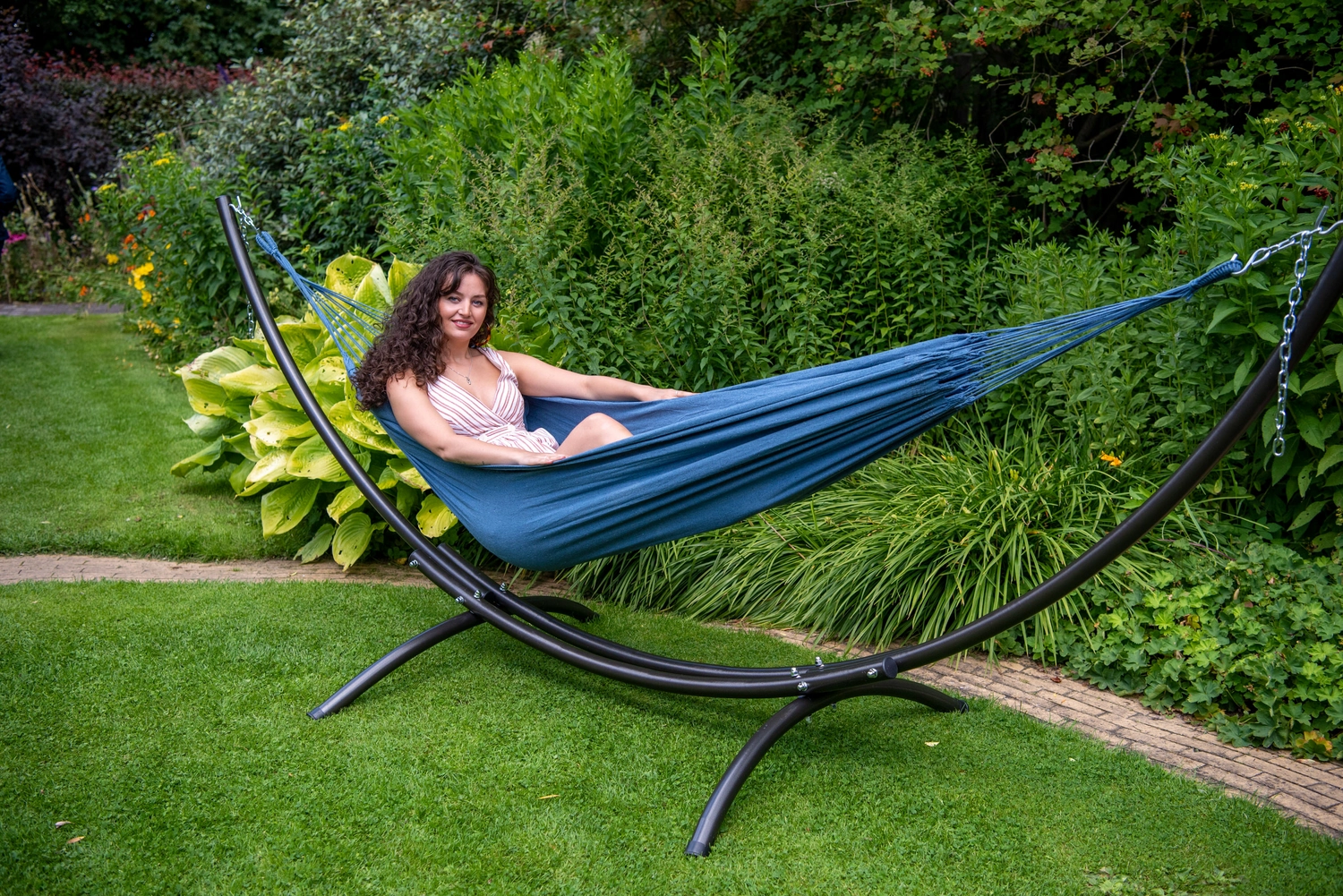 Hangmat Tropilex Single Plain Jeans - Afbeelding 5