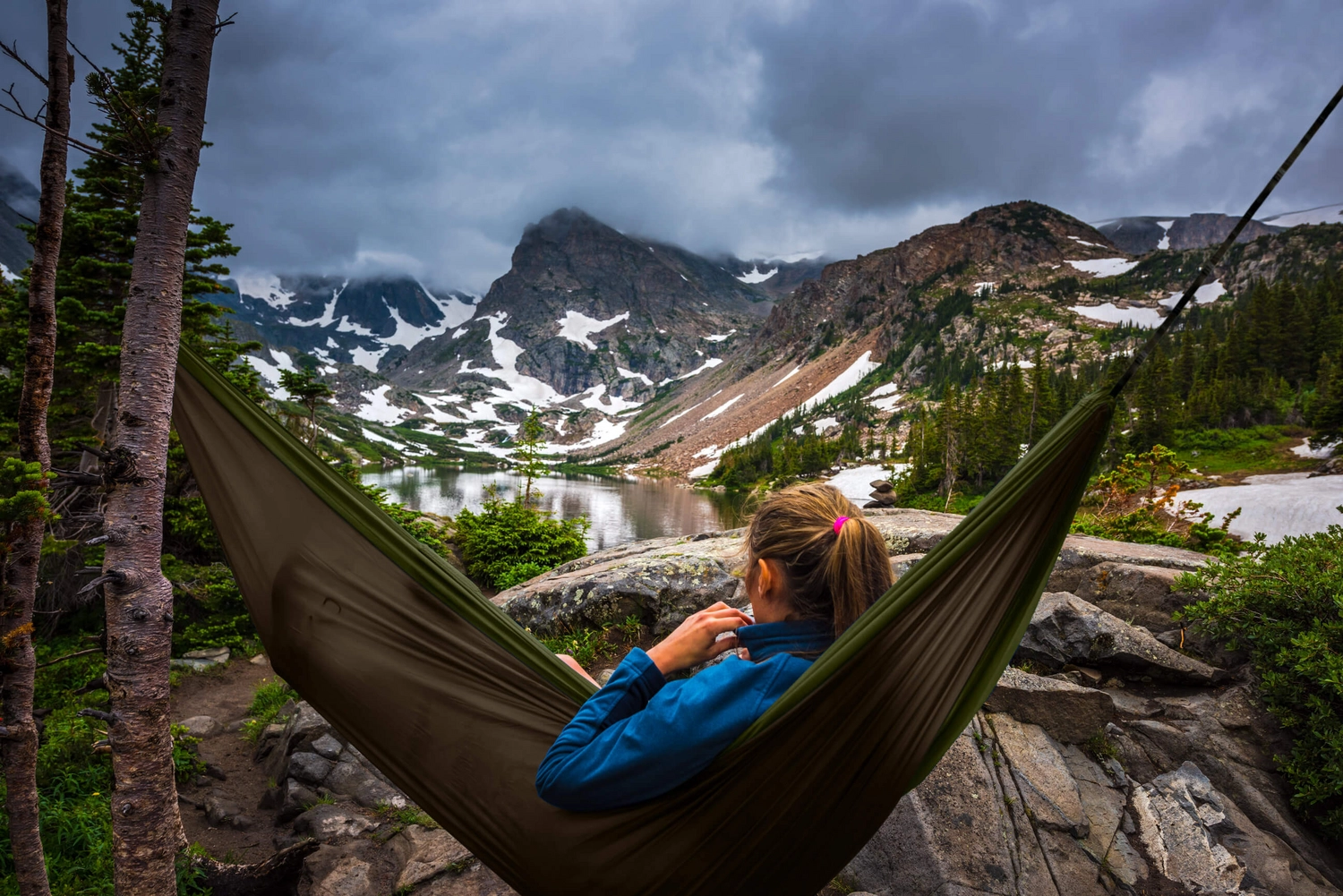 Hangmat Tropilex Travel Double Travel Army - Afbeelding 7