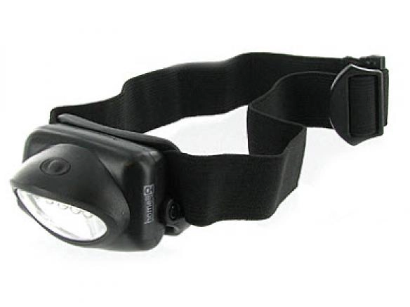 Hoofdlamp WatchLight 3AAA Zwart Homeij