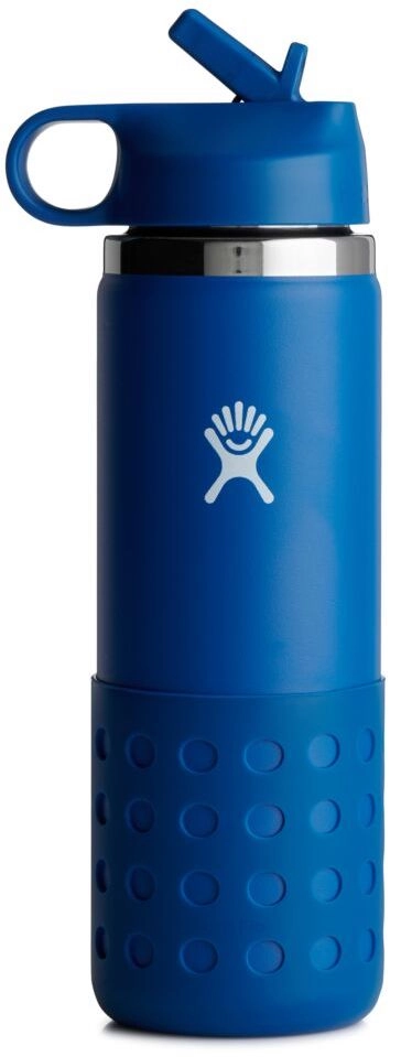 Thermosfles Hydro Flask Kids Wide Mouth Straw Lid And Boot Stream 591 Ml