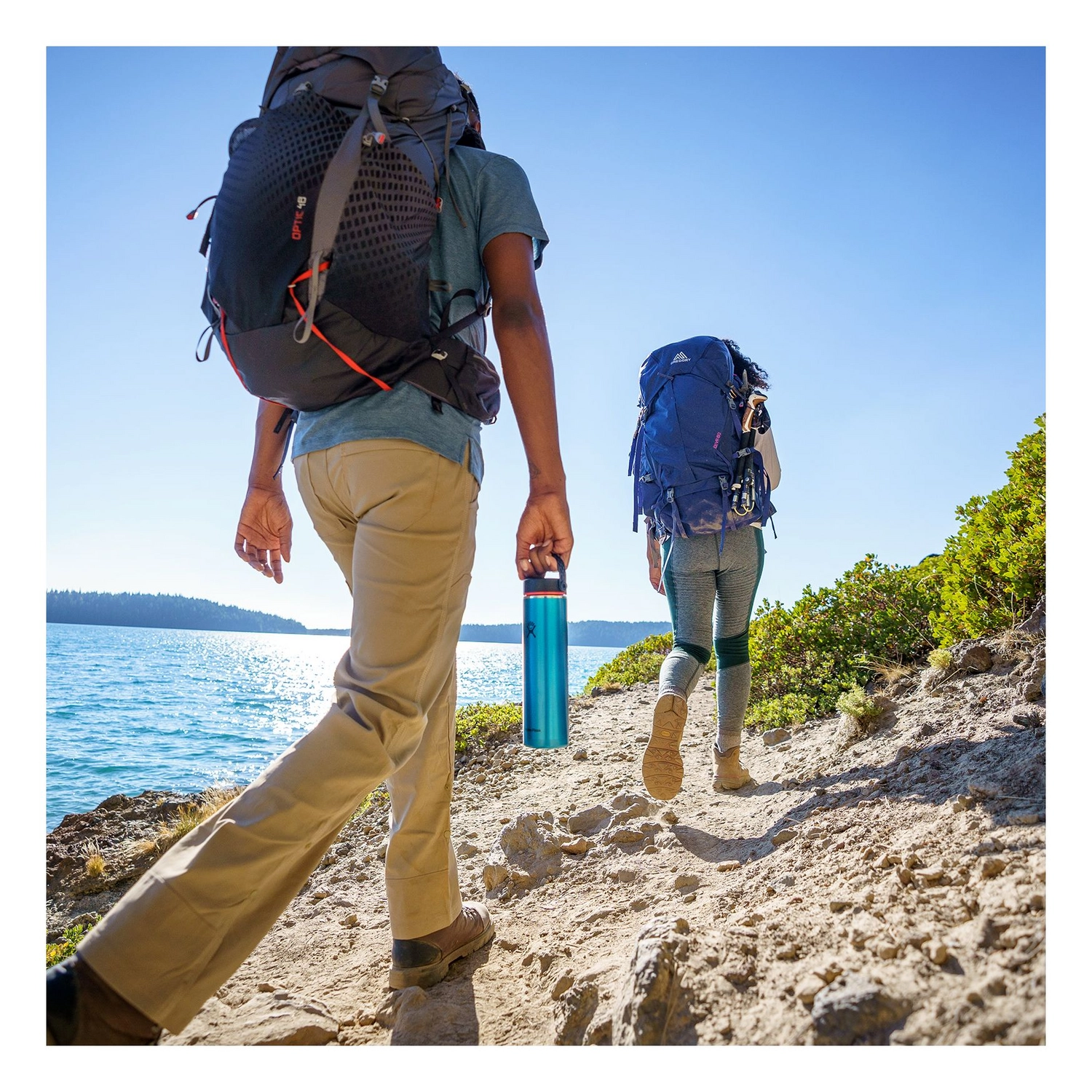 Thermosfles Hydro Flask Lightweight Wide Flex Cap Slate 709 Ml - Afbeelding 2