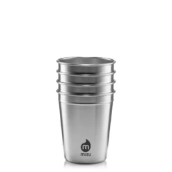 Reisbeker Mizu Party Cup Stainless 300ml(4-Delig)