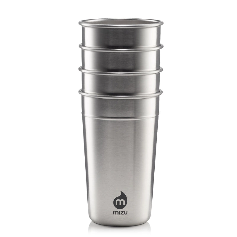 Reisbeker Mizu Party Cup Stainless 500ml (4-Delig)