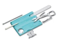 SwissCard Nailcare 13 Functies Transparant Blauw Victorinox