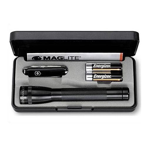 Zaklamp Maglite Mini 2AA + Zakmes Victorinox Classic SD